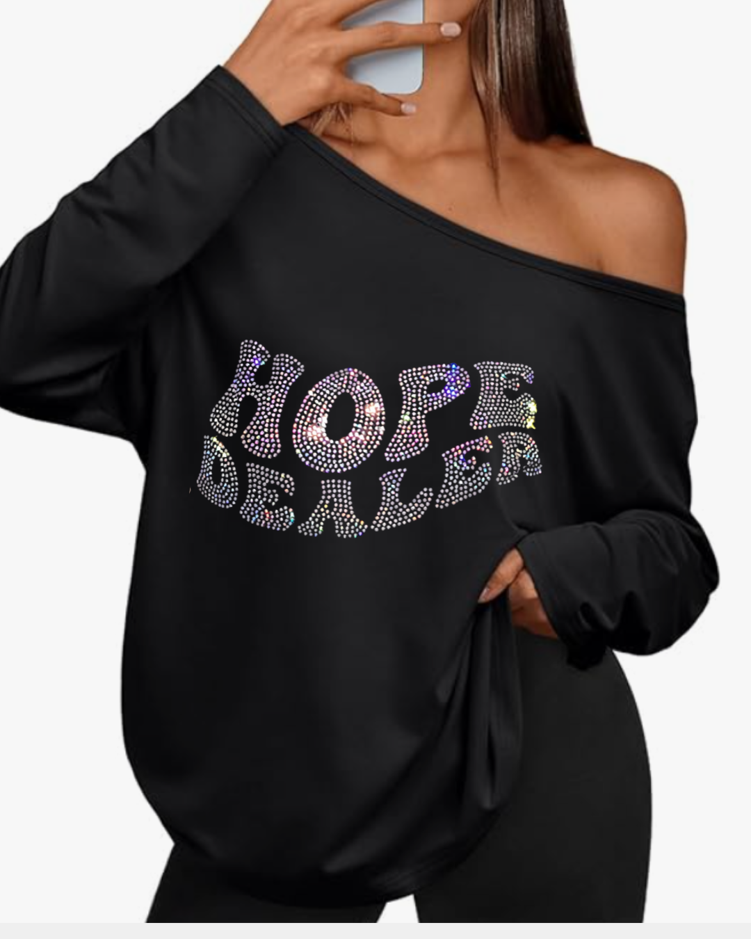 Long Sleeve Off the Shoulder Hope Dealer Wings