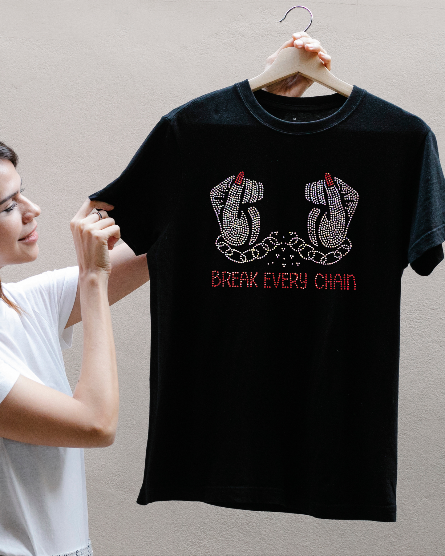 Break Every Chain Red Short Sleeve Tee