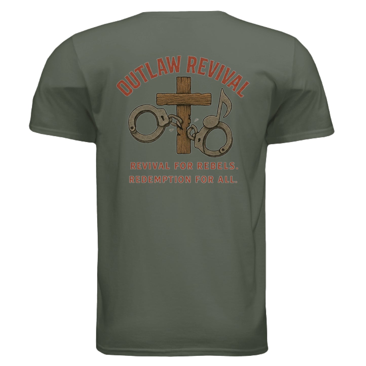 MILITARY GREEN - BACK