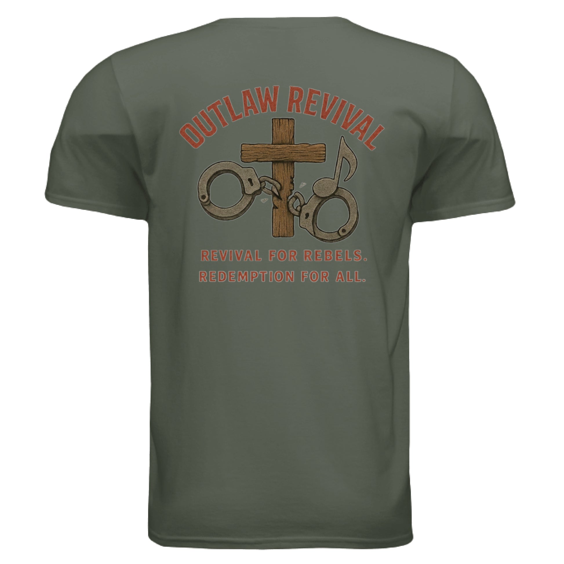 MILITARY GREEN - BACK