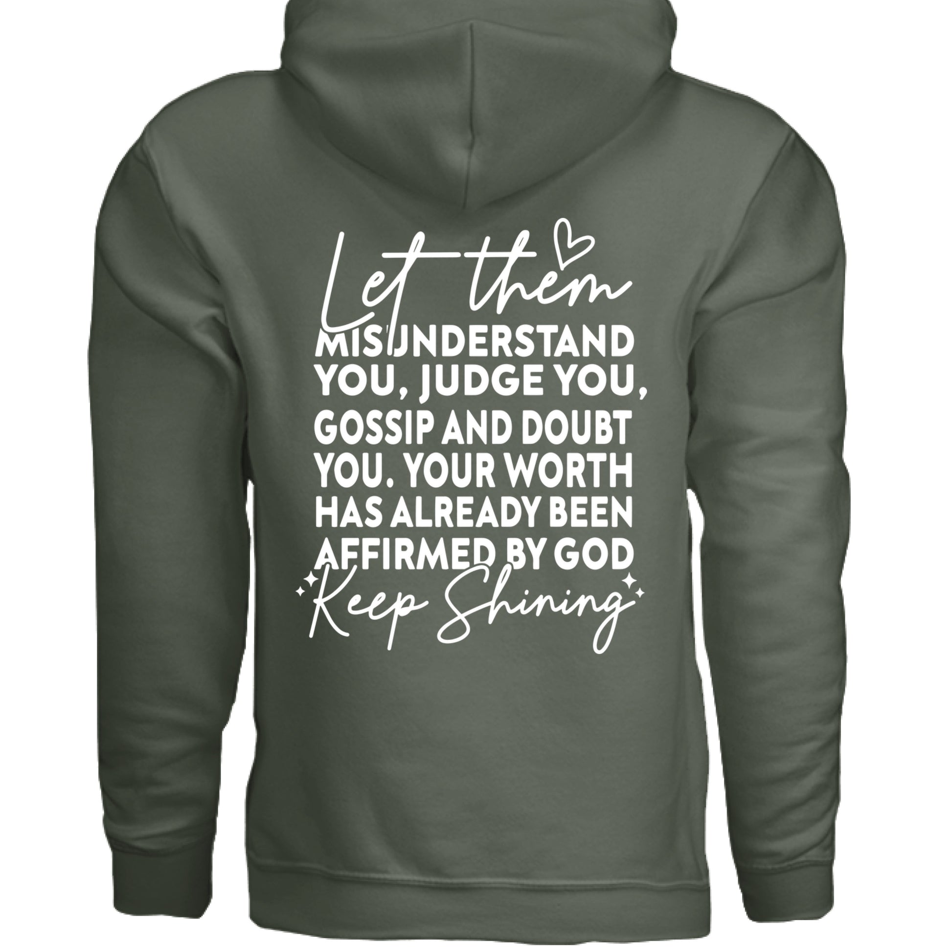 MILITARY GREEN - BACK