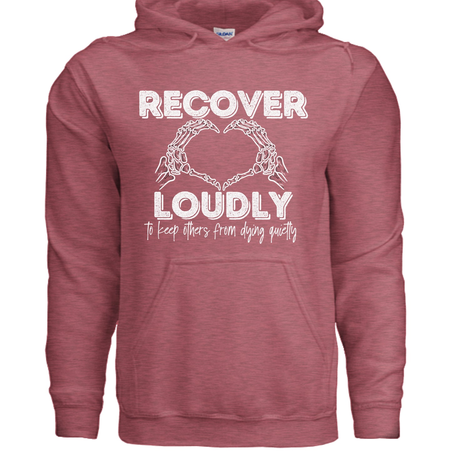 Heather Sport Scarlet Red - FRONT