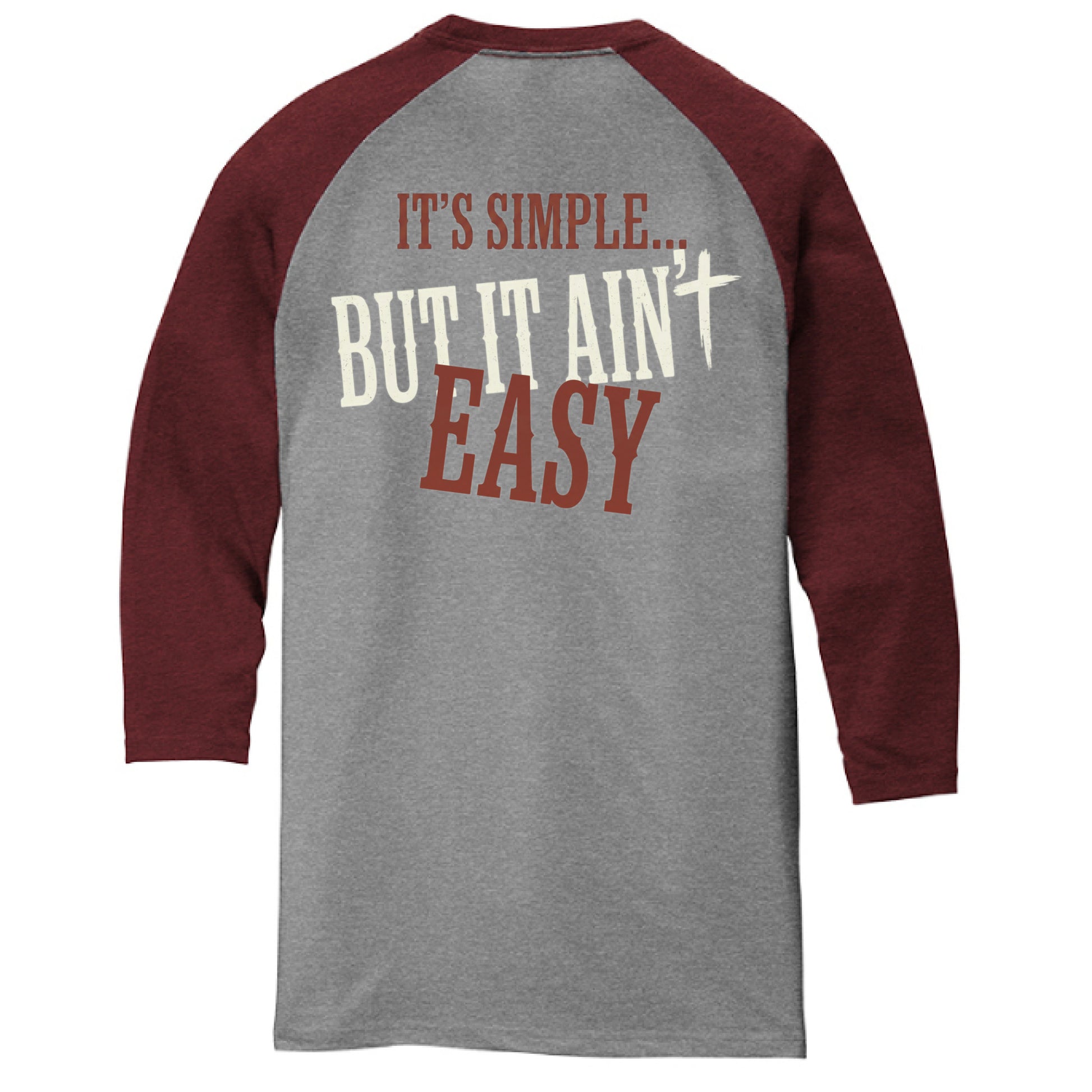 Maroon Fr/Gy F - BACK