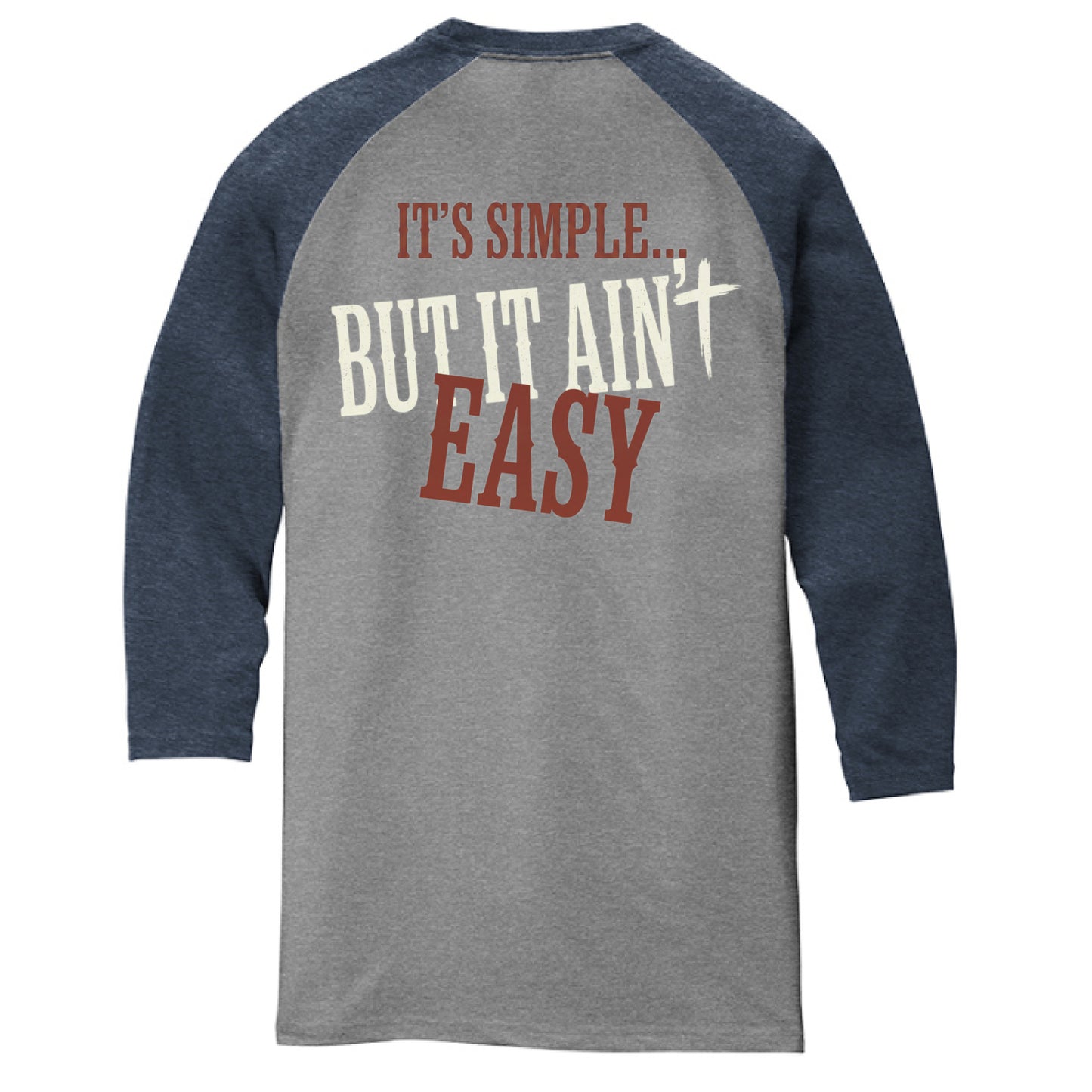 Navy Fr/Gry Fr - BACK