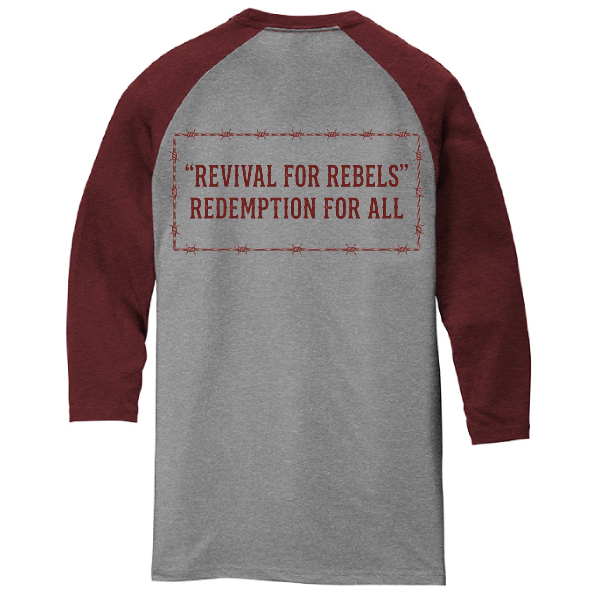 Maroon Fr/Gy F - BACK