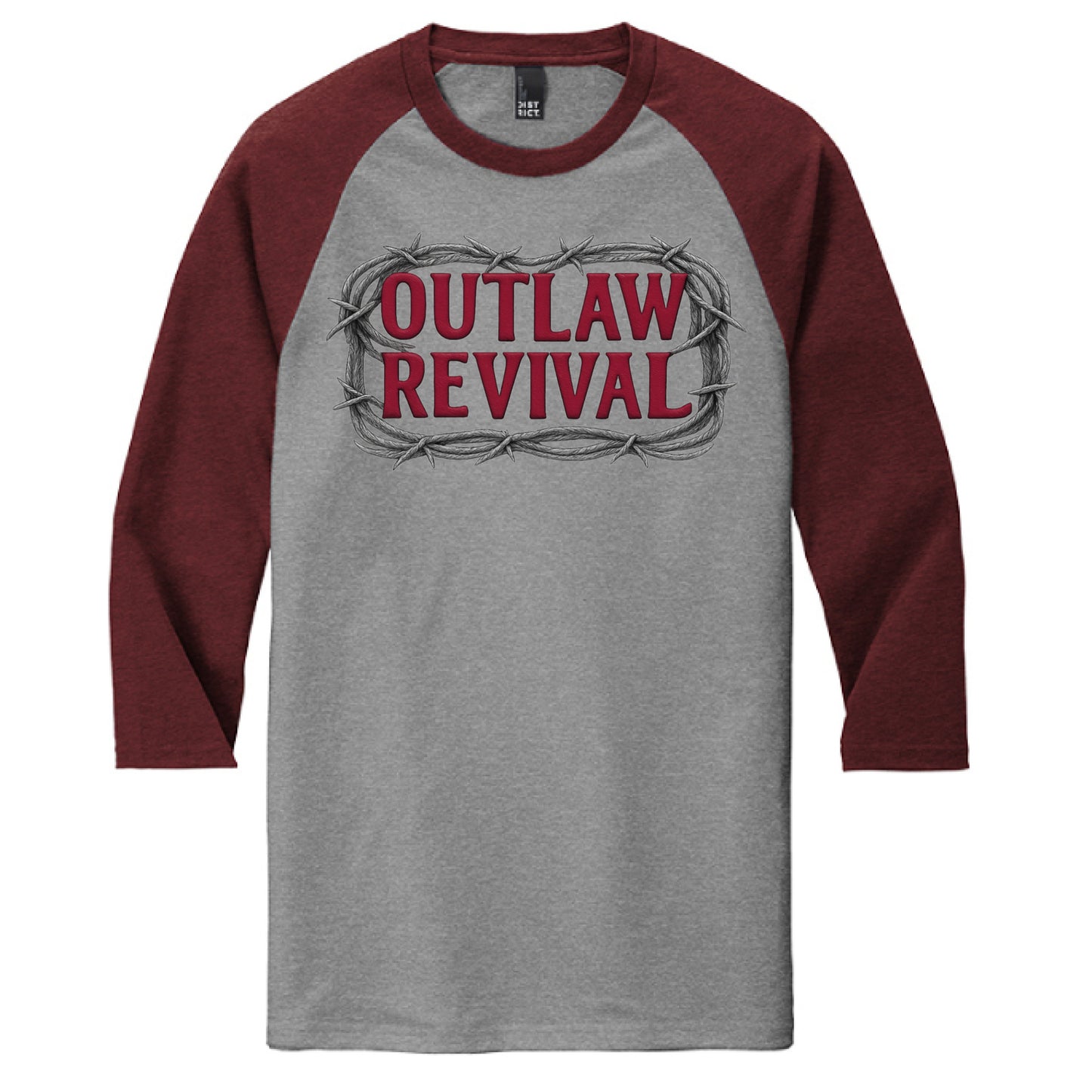 Maroon Fr/Gy F - FRONT