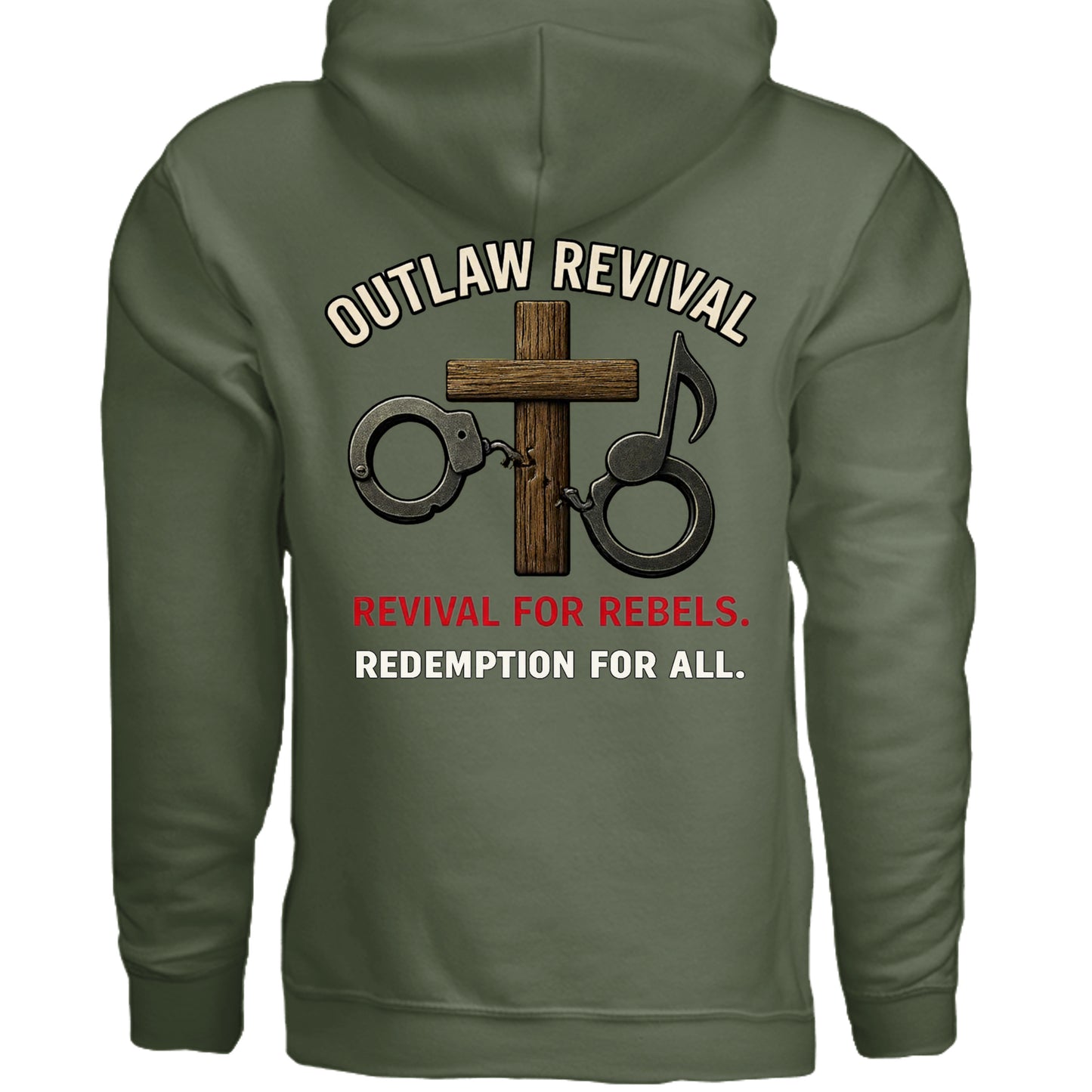 MILITARY GREEN - G185 - BACK