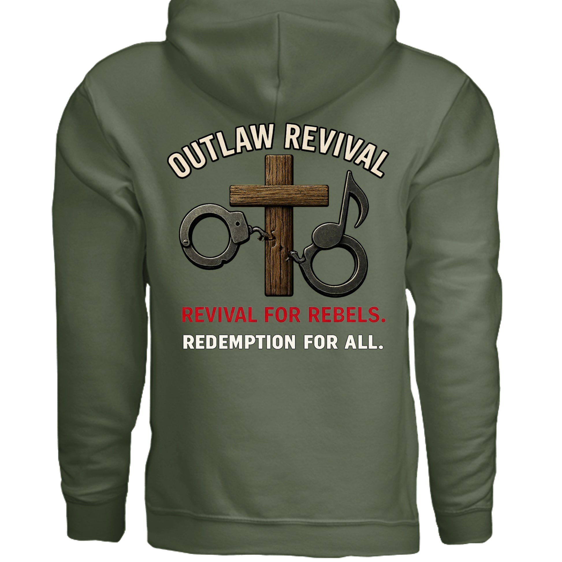 MILITARY GREEN - G185 - BACK
