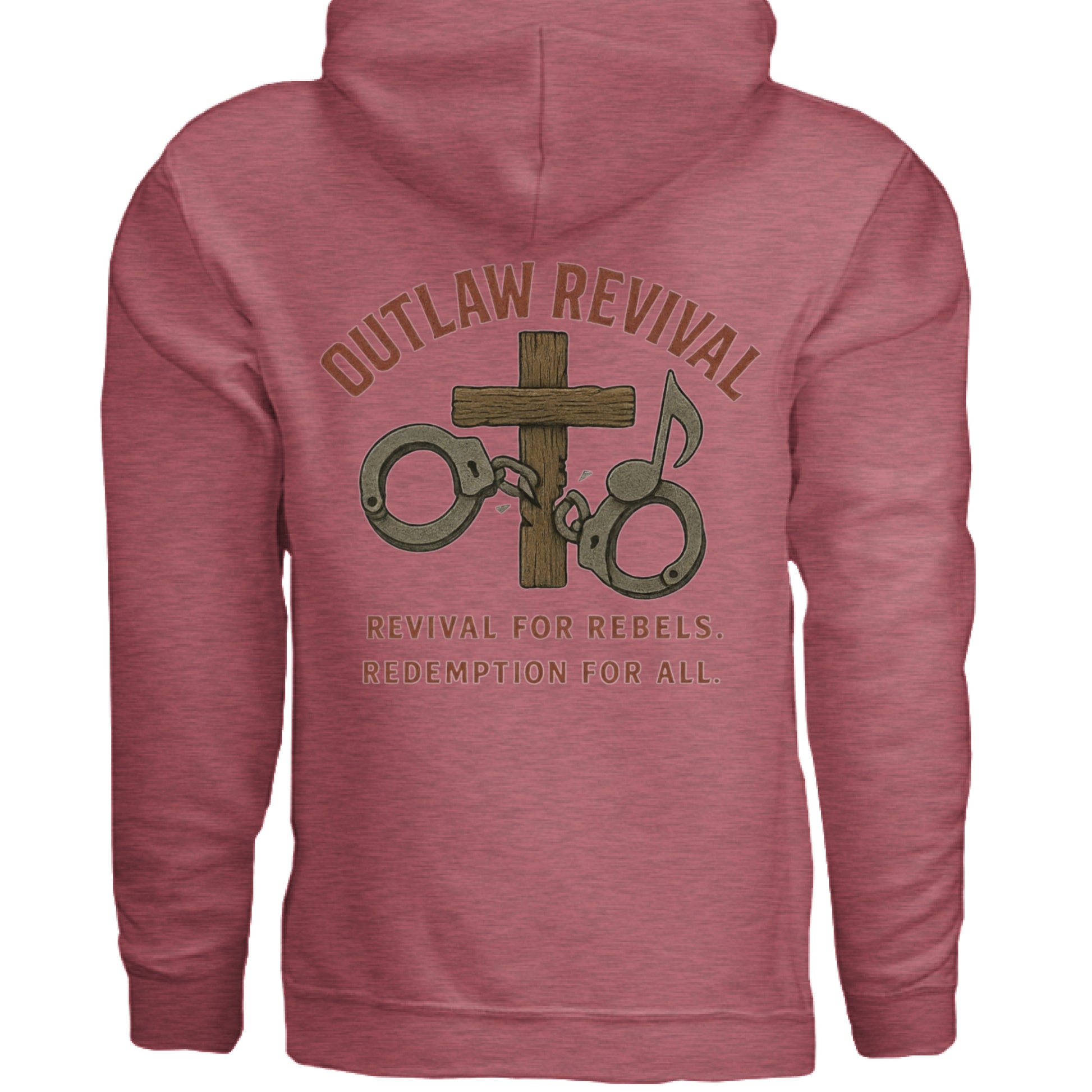 Heather Sport Scarlet Red - BACK