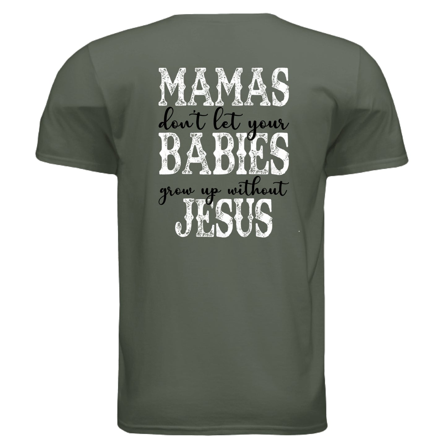 MILITARY GREEN - BACK