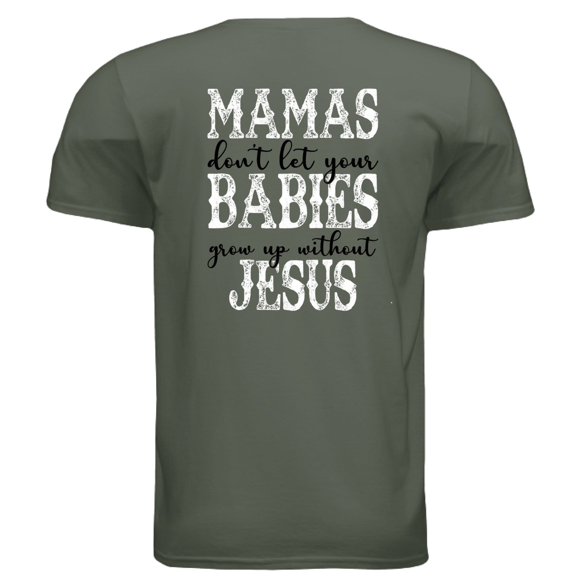 MILITARY GREEN - BACK