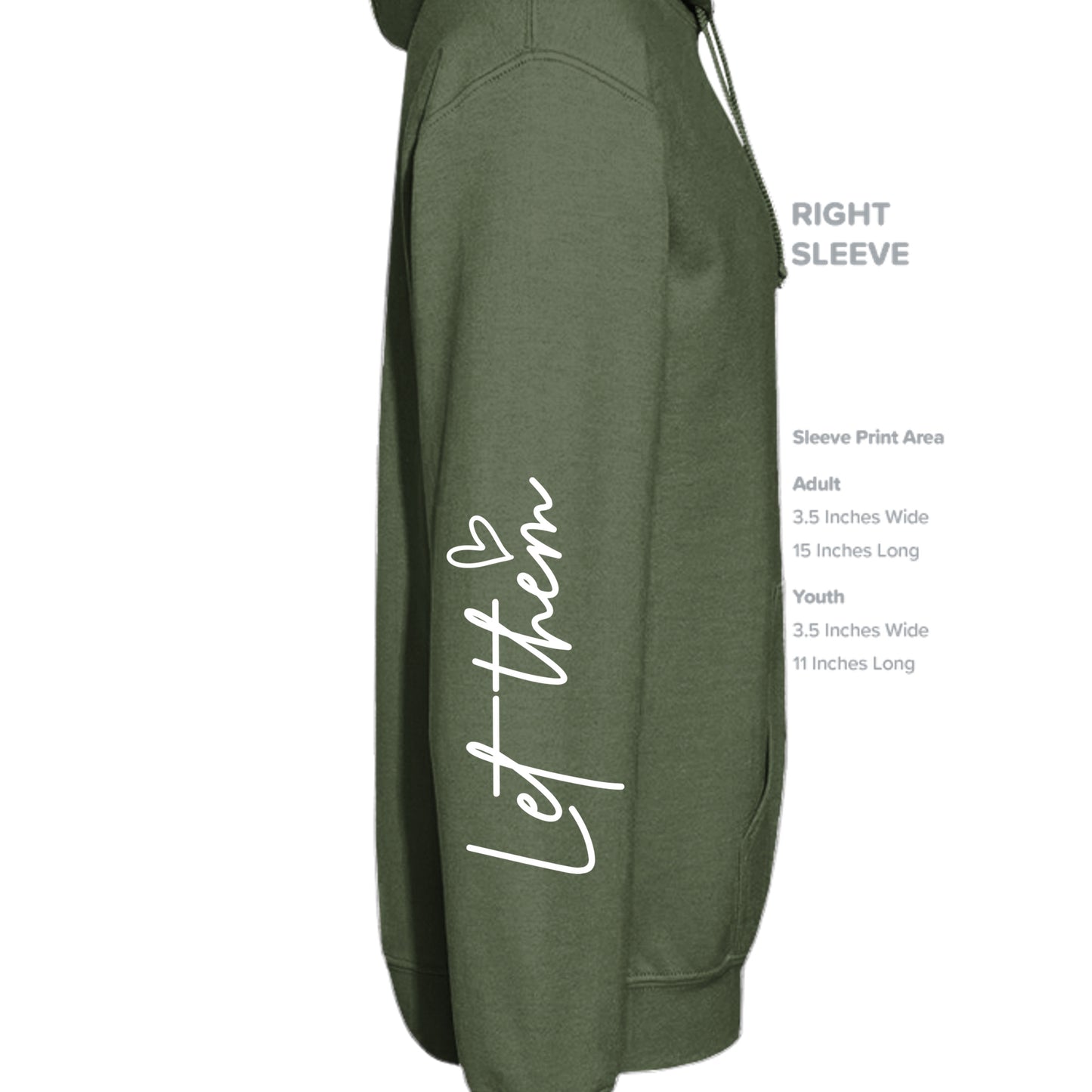 MILITARY GREEN - G185 - SLEEVE_RIGHT