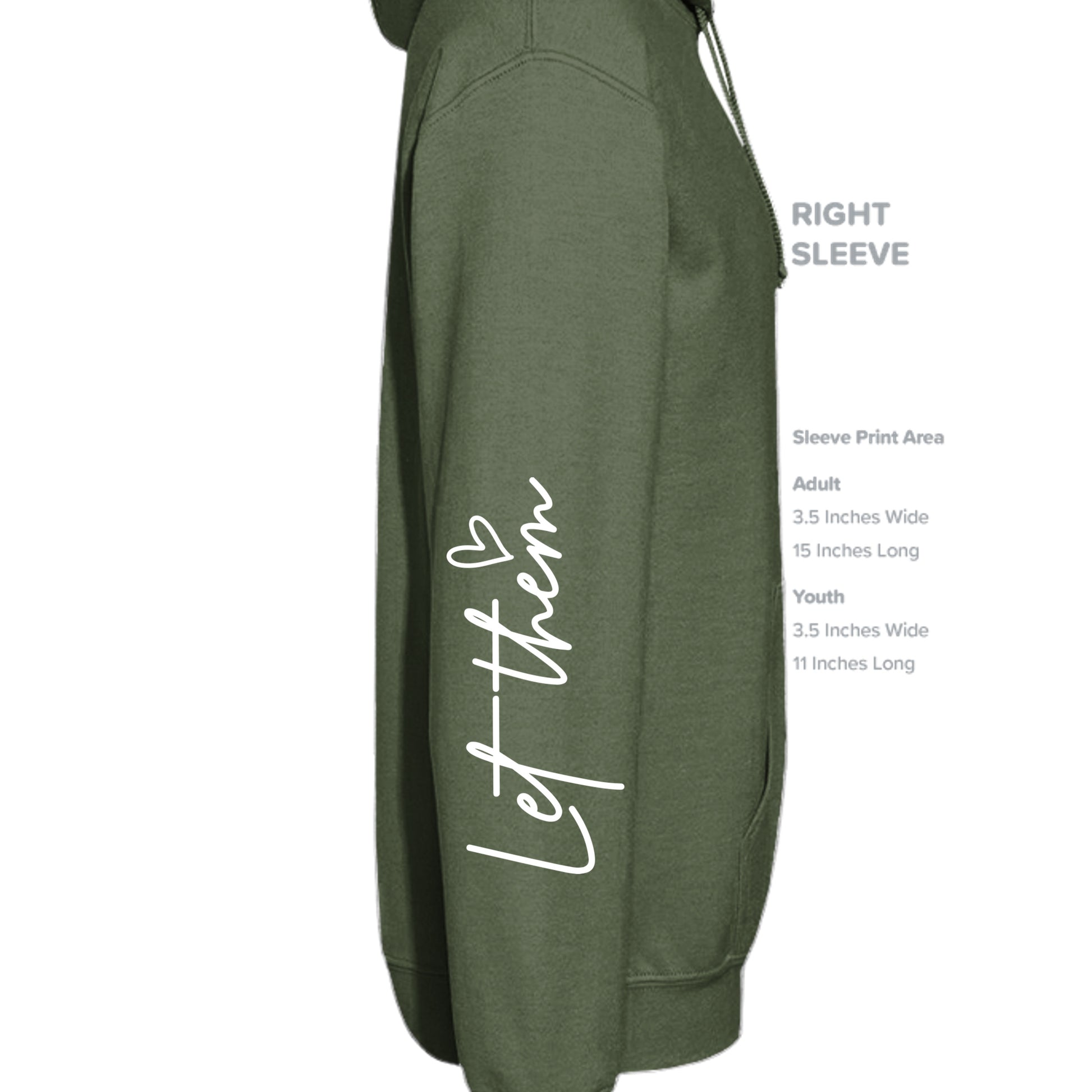 MILITARY GREEN - G185 - SLEEVE_RIGHT