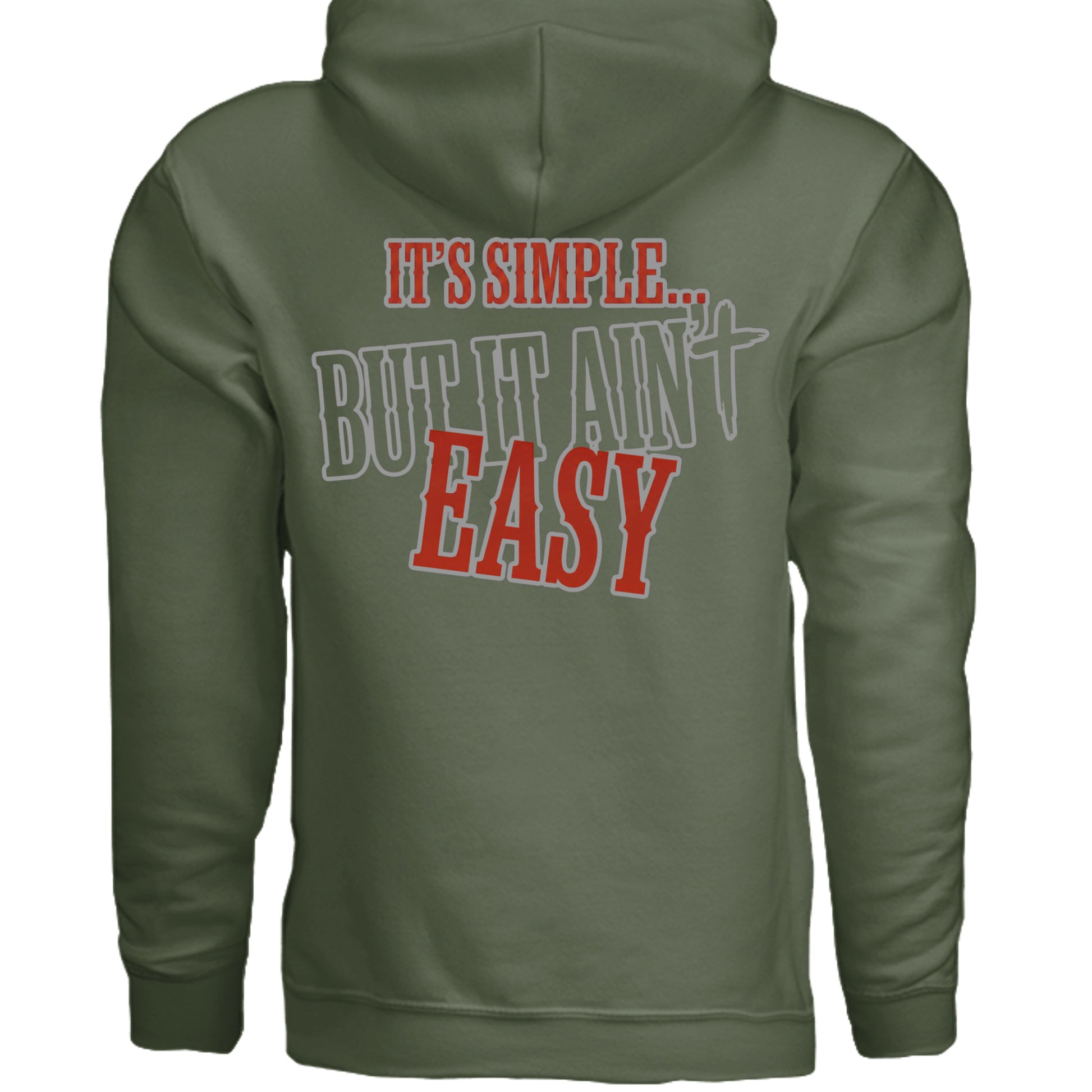 MILITARY GREEN - G185 - BACK
