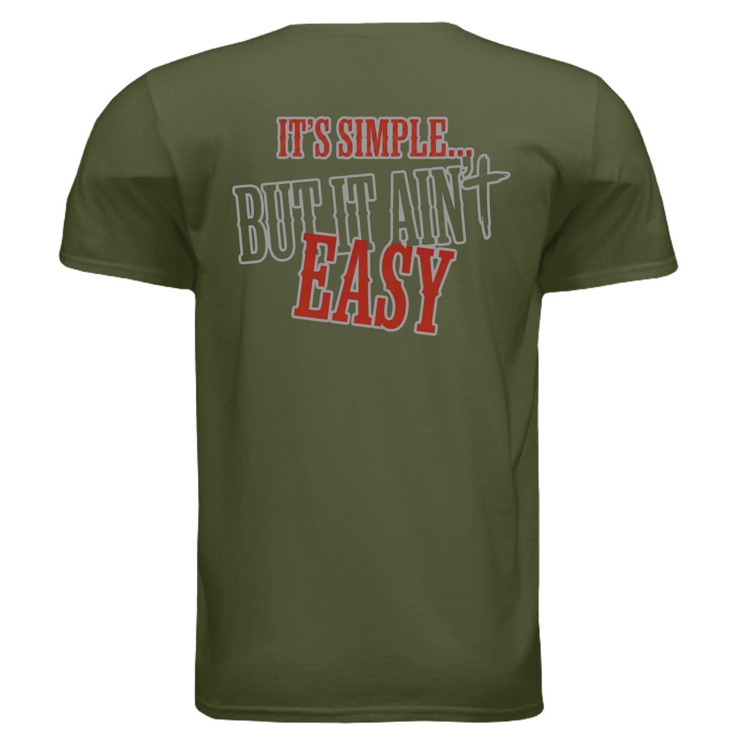 MILITARY GREEN - G640 - BACK
